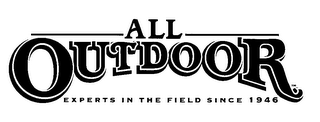 ALL OUTDOOR EXPERTS IN THE FIELD SINCE 1946