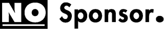 NO SPONSOR.