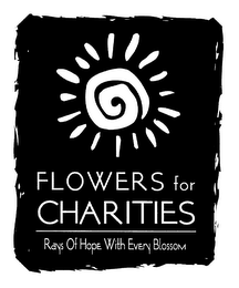 FLOWERS FOR CHARITIES RAYS OF HOPE WITH EVERY BLOSSOM