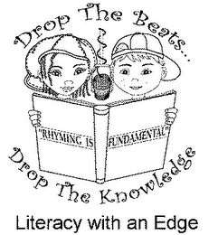 DROP THE BEATS...DROP THE KNOWLEDGE "RHYMING IS FUNDAMENTAL" LITERACY WITH AN EDGE
