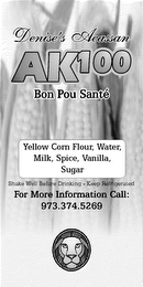 DENISE'S ACASSAN AK100 BON POU SANTE