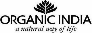 ORGANIC INDIA A NATURAL WAY OF LIFE