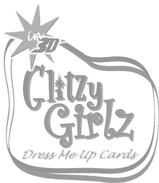 IN 3D GLITZY GIRLZ DRESS ME UP CARDS