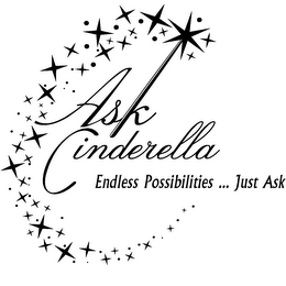 ASK CINDERELLA ENDLESS POSSIBILITIES ... JUST ASK