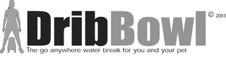 DRIBBOWL THE GO ANYWHERE WATER BREAK FOR YOU AND YOUR PET