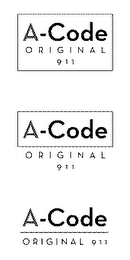 A-CODE ORGINAL 911