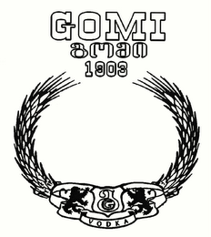 GOMI 1903 G VODKA