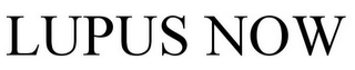 LUPUS NOW