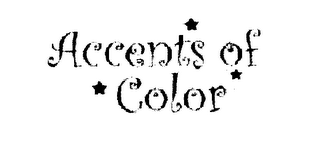 ACCENTS OF COLOR