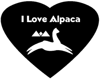 I LOVE ALPACA