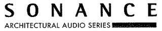 SONANCE ARCHITECTURAL AUDIO SERIES