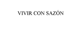 VIVIR CON SAZON