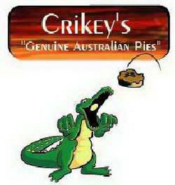 CRIKEY'S "GENUINE AUSTRALIAN PIES"