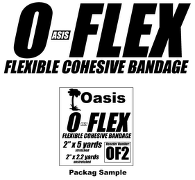 O OASIS FLEX FLEXIBLE COHESIVE BANDAGE