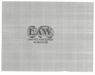 LAW LAWYERS ASSOCIATED WORLDWIDE