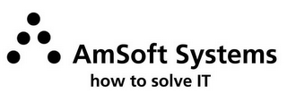 AMSOFT SYSTEMS HOW TO SOLVE IT