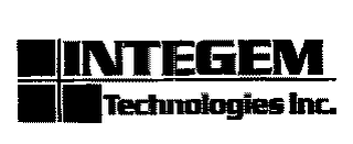 INTEGEM TECHNOLOGIES INC.