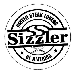 SIZZLER UNITED STEAK LOVERS OF AMERICA