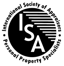 ISA INTERNATIONAL SOCIETY OF APPRAISERS PERSONAL PROPERTY SPECIALISTS