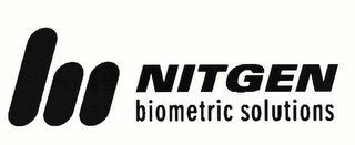 NITGEN BIOMETRIC SOLUTIONS