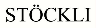 STÖCKLI
