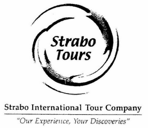 STRABO TOURS STRABO INTERNATIONAL TOUR COMPANY "OUR EXPERIENCE, YOUR DISCOVERIES"