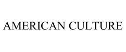 AMERICAN CULTURE