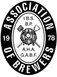 ASSOCIATION OF BREWERS 19 78 I.B.S. B.P. A.H.A. G.A.B.F.