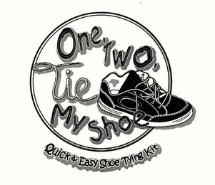 ONE, TWO, TIE MY SHOE QUICK & EASY SHOE TYING KIT