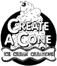 CREATE A CONE ICE CREAM CREATIONS