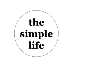 THE SIMPLE LIFE