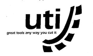 UTI GREAT TOOLS ANY WAY YOU CUT IT