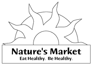 NATURE'S MARKET EAT HEALTHY. BE HEALTHY.