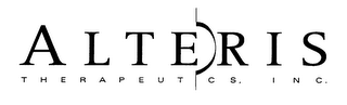 ALTERIS THERAPEUTICS, INC.
