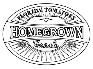 FLORIDA TOMATOES HOMEGROWN USA FRESH USA