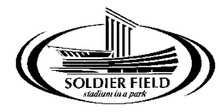 SOLDIER FIELD STADIUM IN A PARK