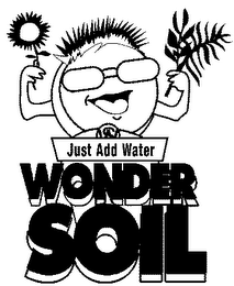 JUST ADD WATER WONDER SOIL