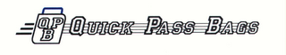 QPB QUICK PASS BAGS