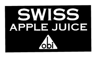 SWISS APPLE JUICE OBI