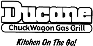 DUCANE CHUCKWAGON GAS GRILL KITCHEN ON THE GO!