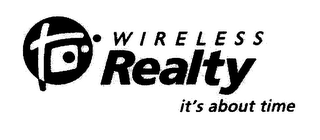 WIRELESS REALTY IT'S ABOUT TIME