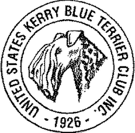 UNITED STATES KERRY BLUE TERRIER CLUB INC. 1926