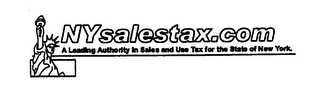 NYSALESTAX.COM A LEADING AUTHORITY IN SALES AND USE TAX FOR THE STATE OF NEW YORK