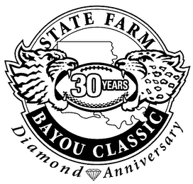 STATE FARM BAYOU CLASSIC 30 YEARS DIAMOND ANNIVERSARY