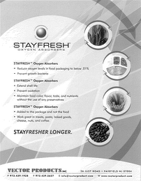 STAYFRESH OXYGEN ABSORBERS