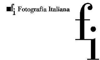 FI FOTOGRAFIA ITALIANA FI