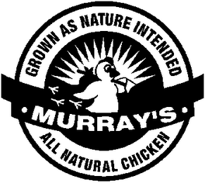 MURRAY'S GROWN AS NATURE INTENDED ALL NATURAL CHICKEN