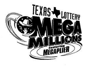 TEXAS LOTTERY MEGA MILLIONS FEATURING MEGAPLIER