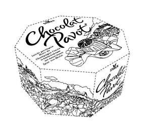 CHOCOLAT PAVOT CHOCOLAT PAVOT STORK STORK LEICHT GESCHLAGENE MARC DE CHAMPAGNE CREME IN EDELSCHOKOLADE MIT DIESER FEINEN SPUR VON MOHN CHOCOLAT PAVOT