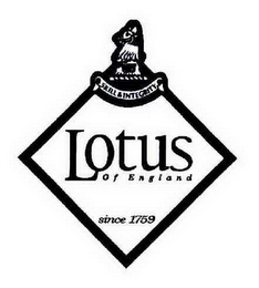 LOTUS OF ENGLAND SKILL & INTEGRITY SINCE 1759